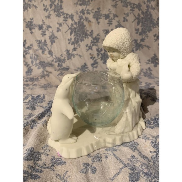 Department 56 Snowbabies “Once Upon a Time” Votive - Picture 1 of 8
